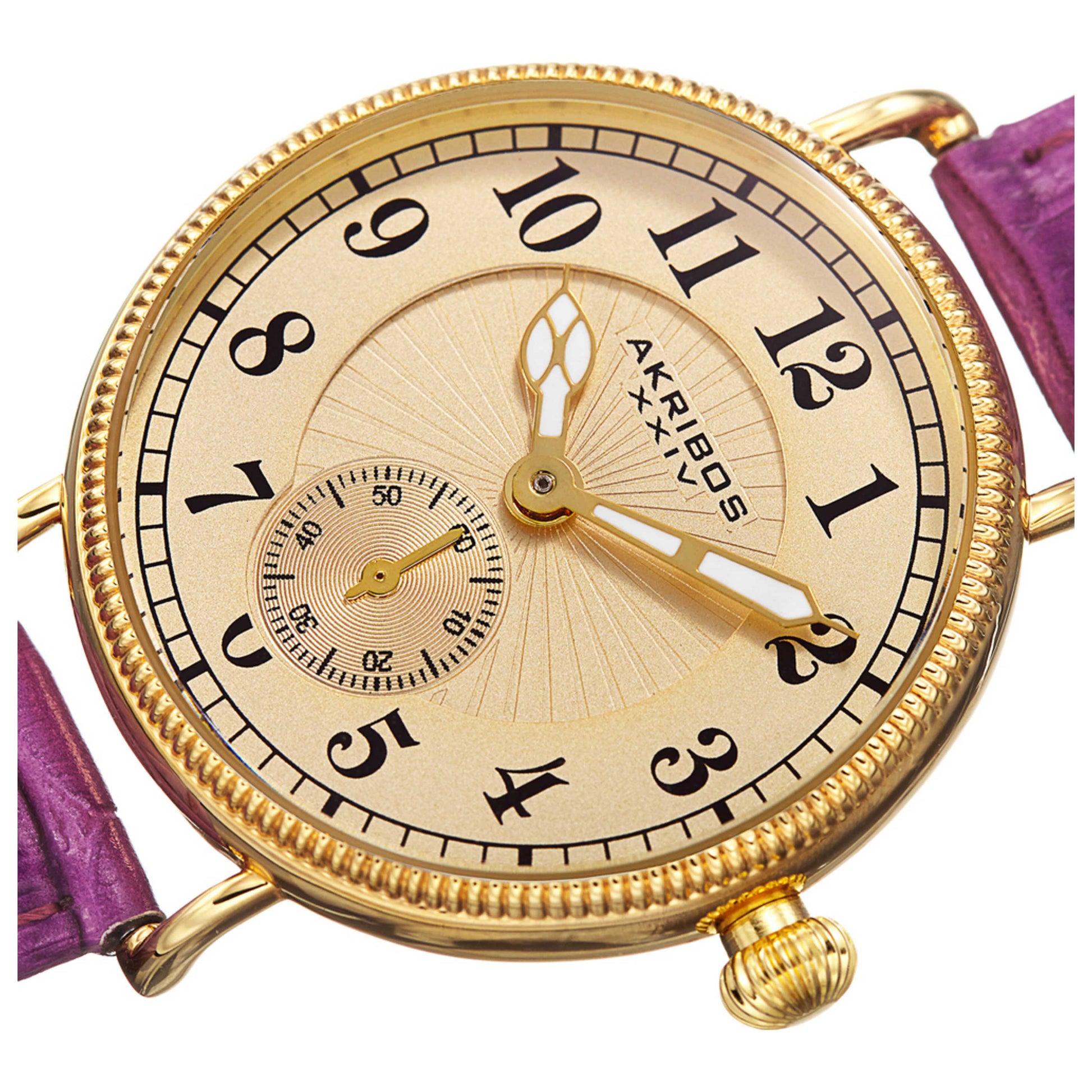 Akribos Xxiv Women's Quartz Watch AK828PU - Image #5
