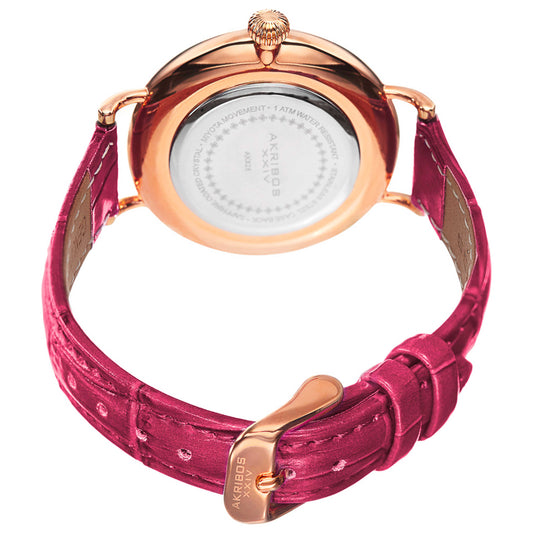Akribos Xxiv Women's Quartz Watch AK828RD - Image #2