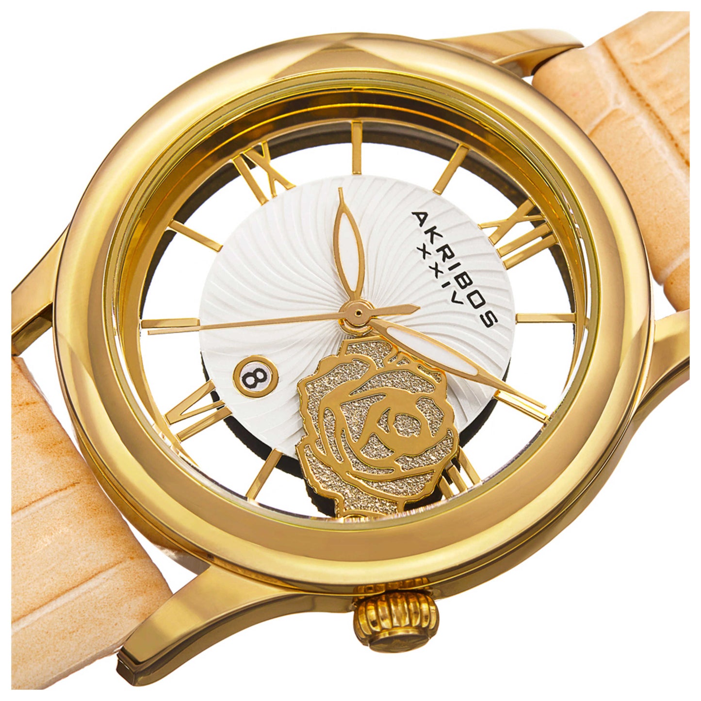 Akribos Xxiv Women's Quartz Watch AK837TN - Image #5