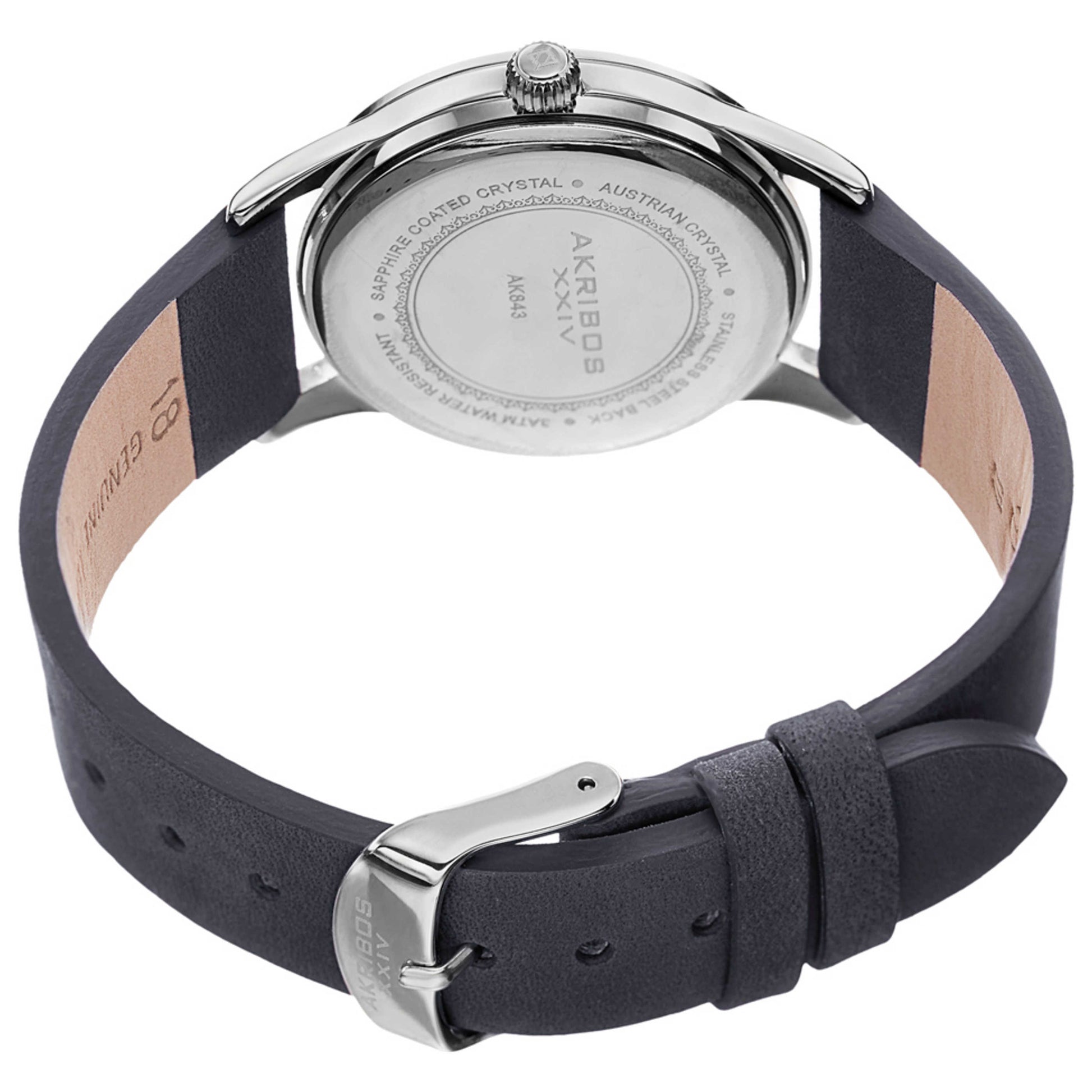 Akribos Xxiv Women's Quartz Watch AK843BU - Image #2