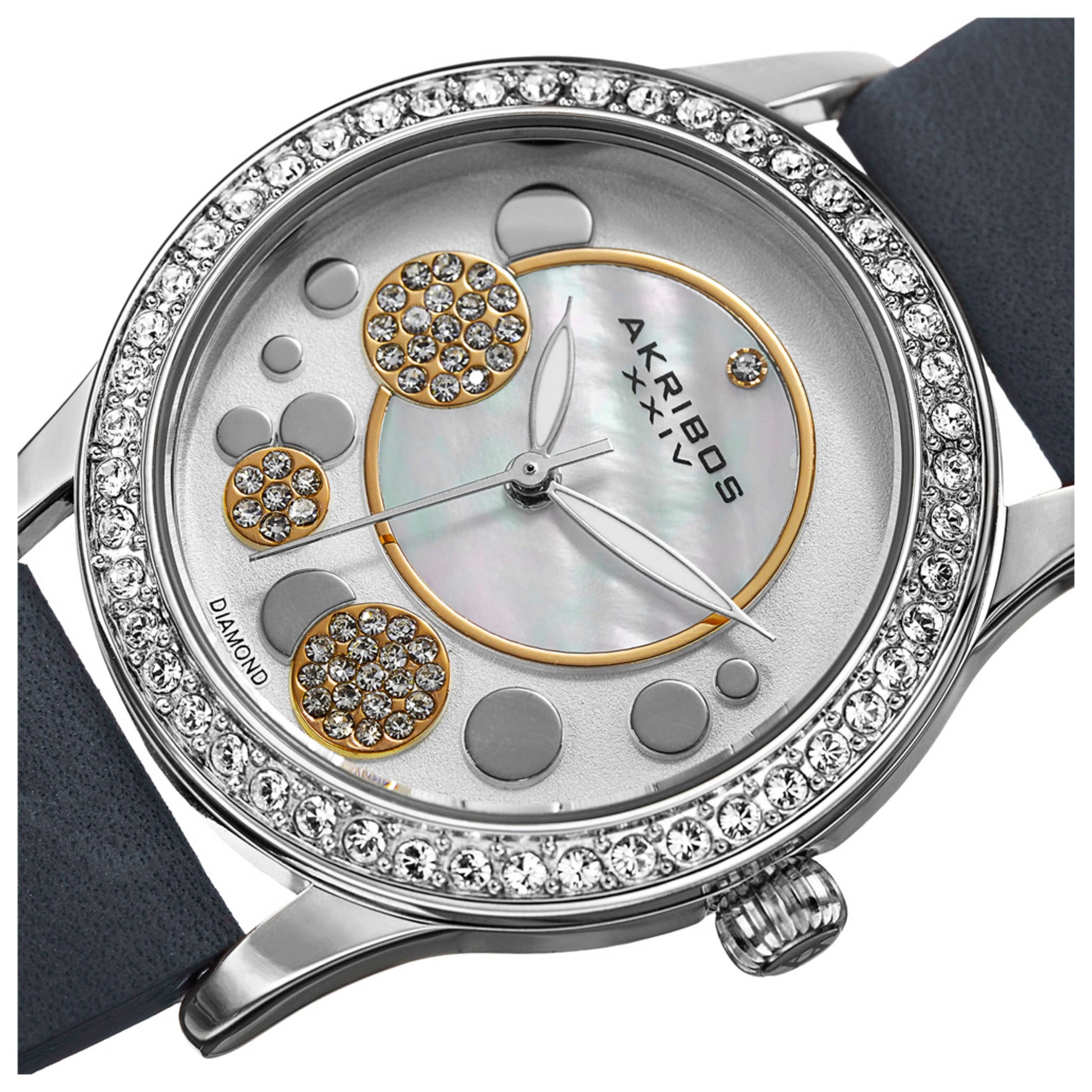 Akribos Xxiv Women's Quartz Watch AK843BU - Image #5