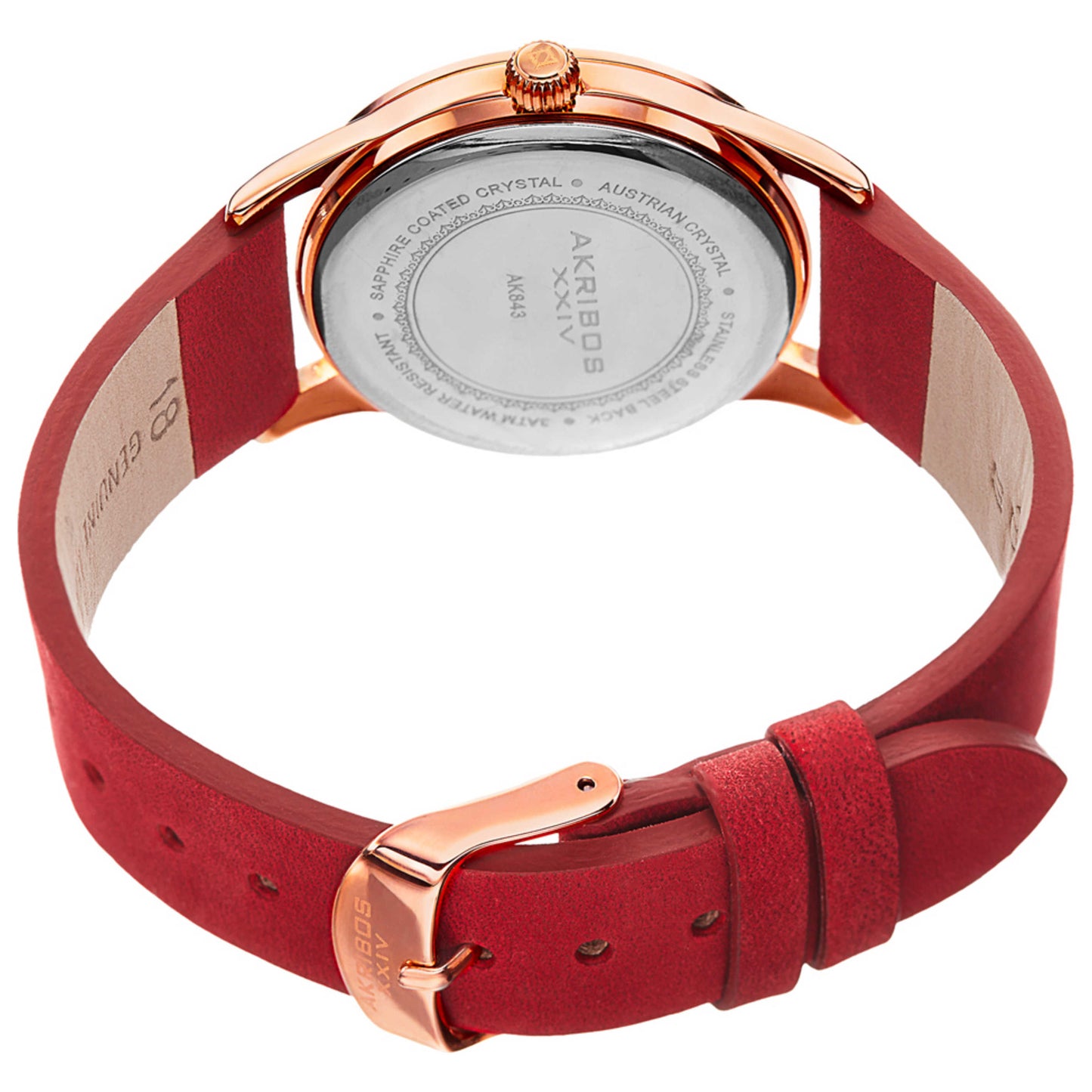 Akribos Xxiv Women's Quartz Watch AK843RD - Image #2