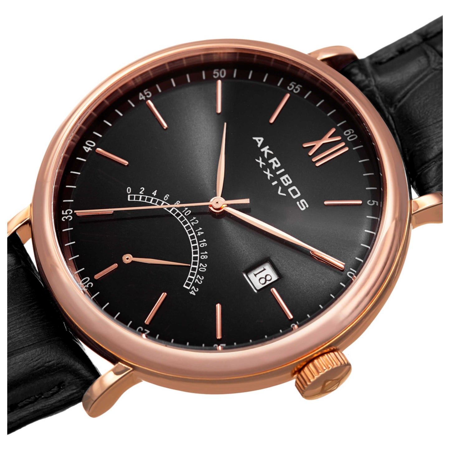 Akribos Xxiv Men's Quartz Watch AK845RGBK - Image #5