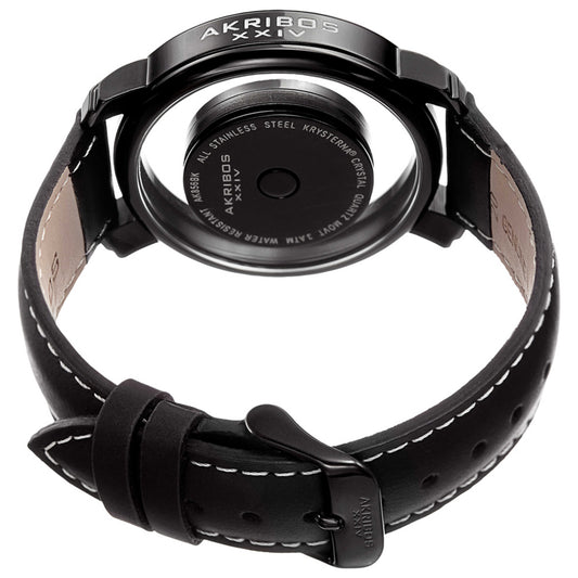 Akribos Xxiv Classic Men's Quartz Watch AK856BK - Image #2