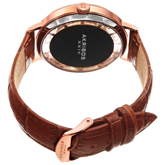 Akribos Xxiv Classic Men's Quartz Watch AK860RGBR - Image #2