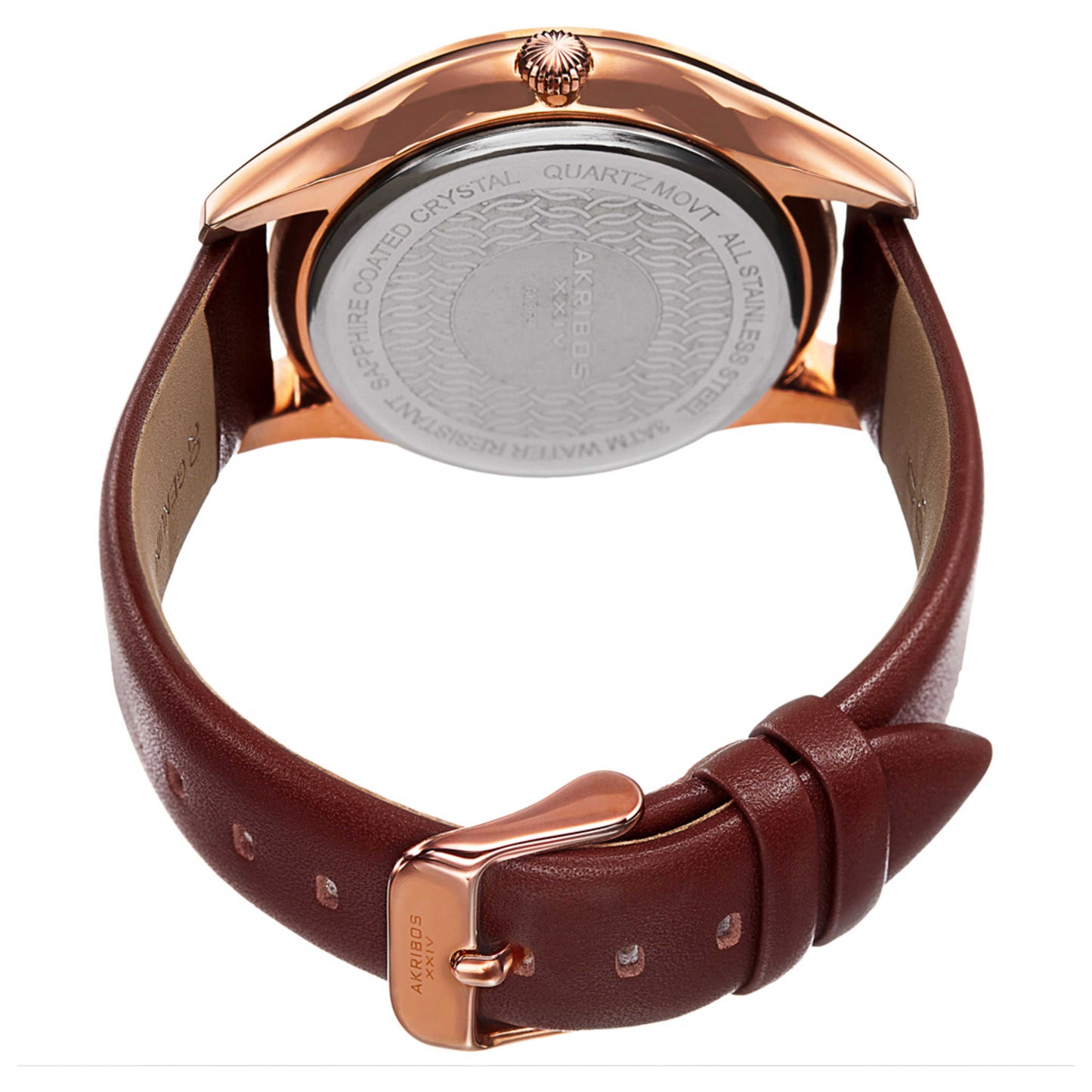 Akribos Xxiv Classic Men's Quartz Watch AK869RG - Image #2