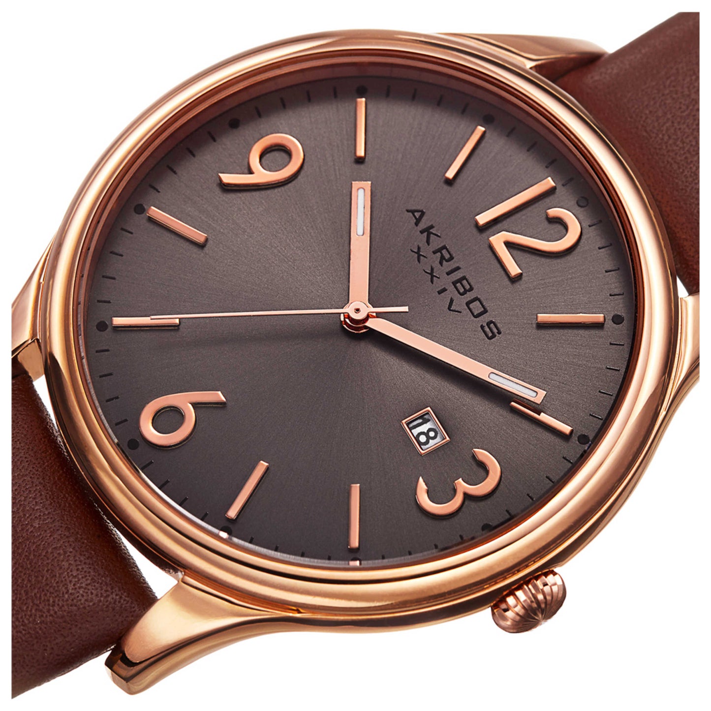 Akribos Xxiv Classic Men's Quartz Watch AK869RG - Image #5