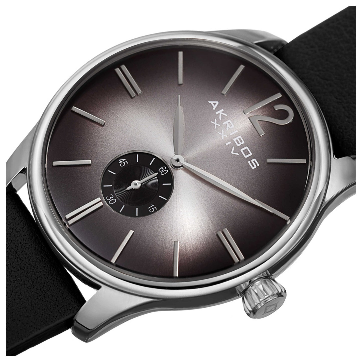 Akribos Xxiv Classic Men's Quartz Watch AK916SSB - Image #5