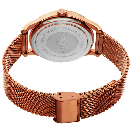 Akribos Xxiv Classic Men's Quartz Watch AK920RG - Image #2