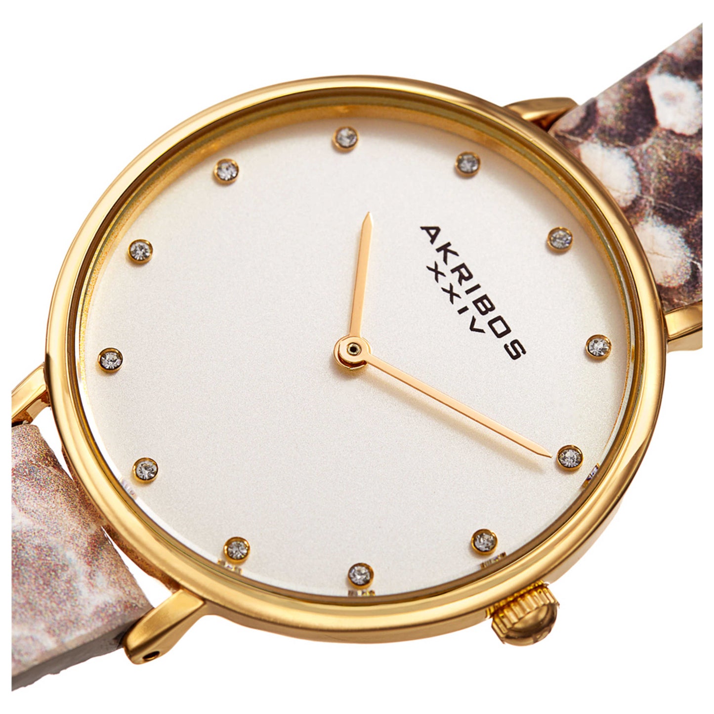 Akribos Xxiv Classic Women's Quartz Watch AK923YGGY - Image #5