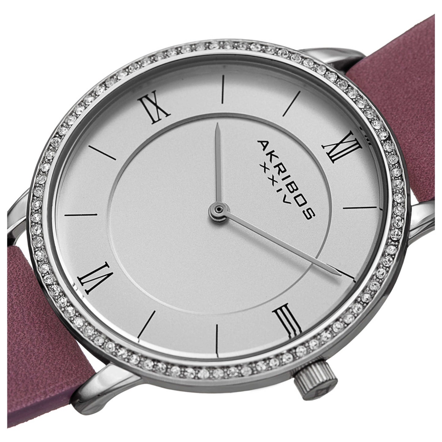 Akribos Xxiv Classic Women's Quartz Watch AK924PU - Image #5