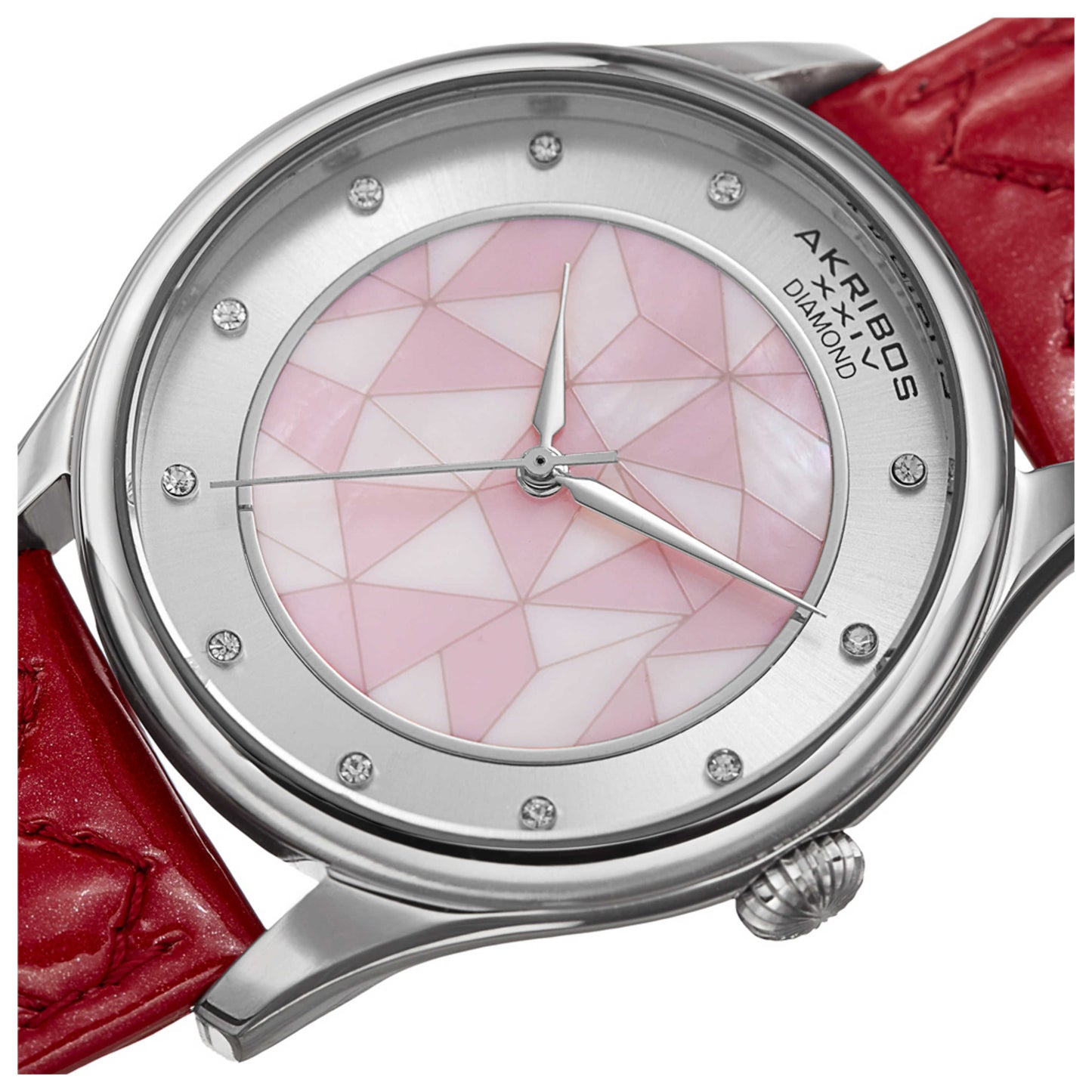 Akribos Xxiv Classic Women's Quartz Watch AK925PK - Image #5