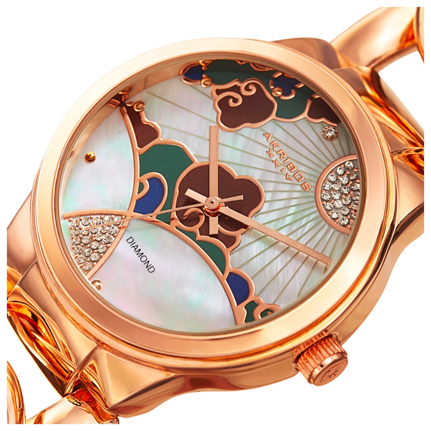 Akribos Xxiv Classic Women's Quartz Watch AK931RG - Image #5