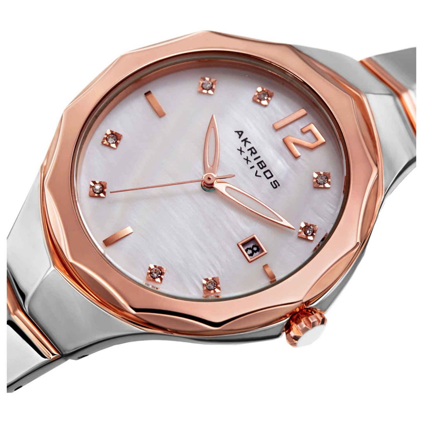 Akribos Xxiv Classic Women's Quartz Watch AK932TTR - Image #5