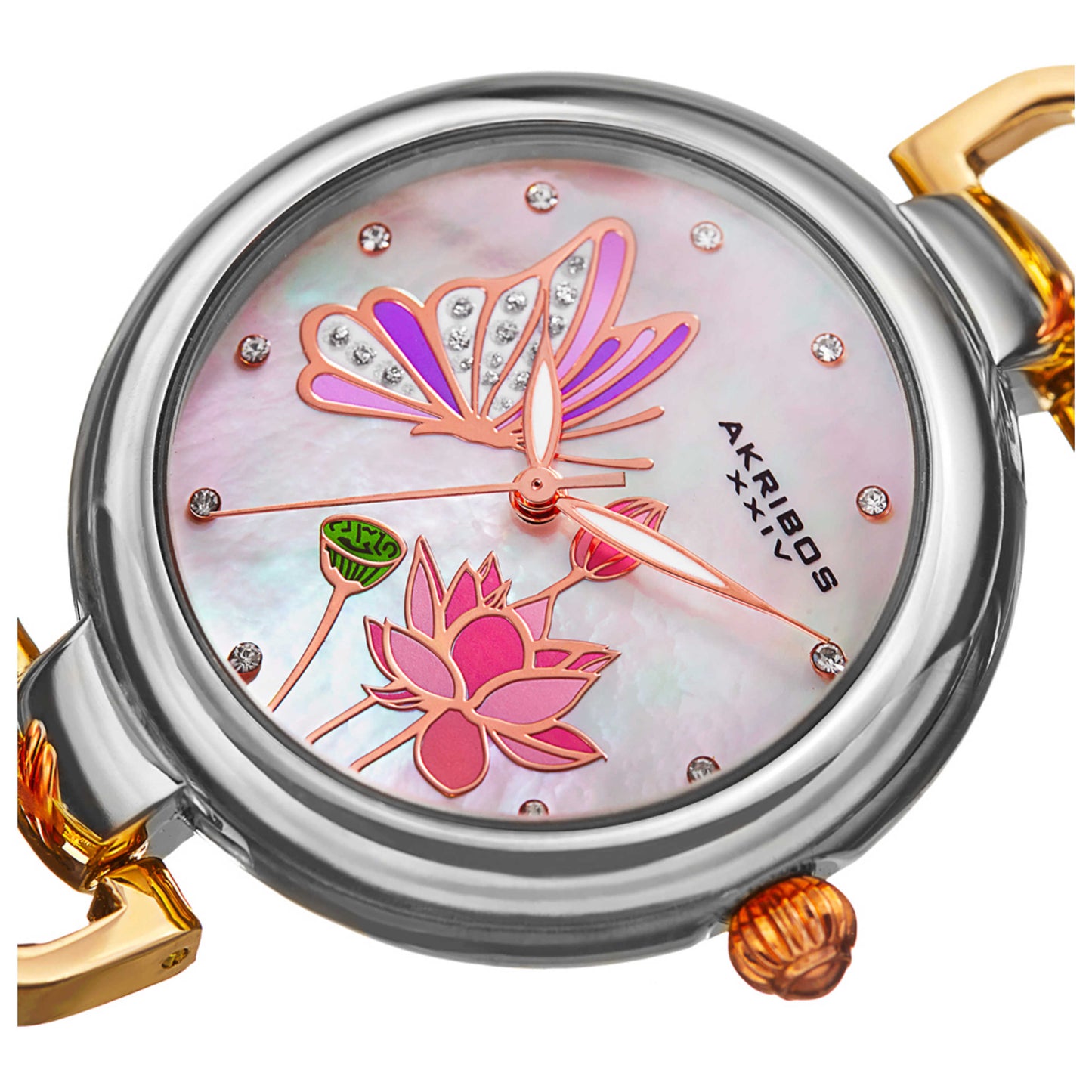Akribos Xxiv Classic Women's Quartz Watch AK934TRI - Image #5