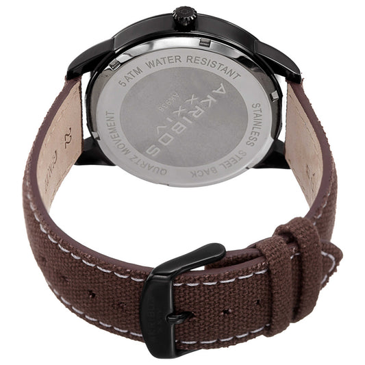 Akribos Xxiv Classic Men's Quartz Watch AK938BR - Image #2