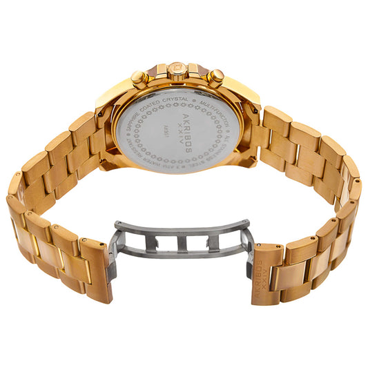Akribos Xxiv Classic Women's Quartz Watch AK951YGPCH - Image #2