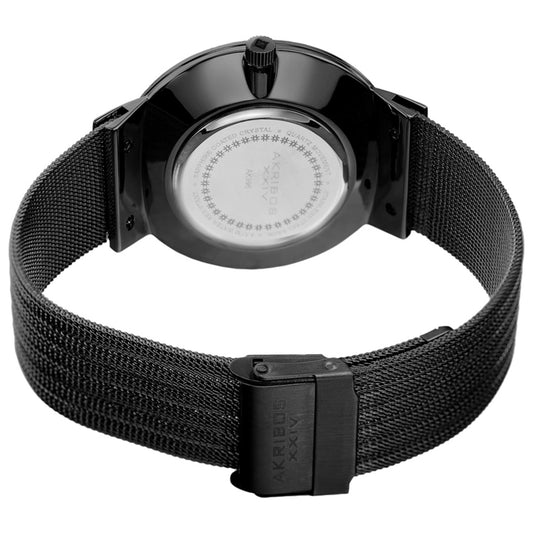 Akribos Xxiv Men's Quartz Watch AK996BK - Image #2