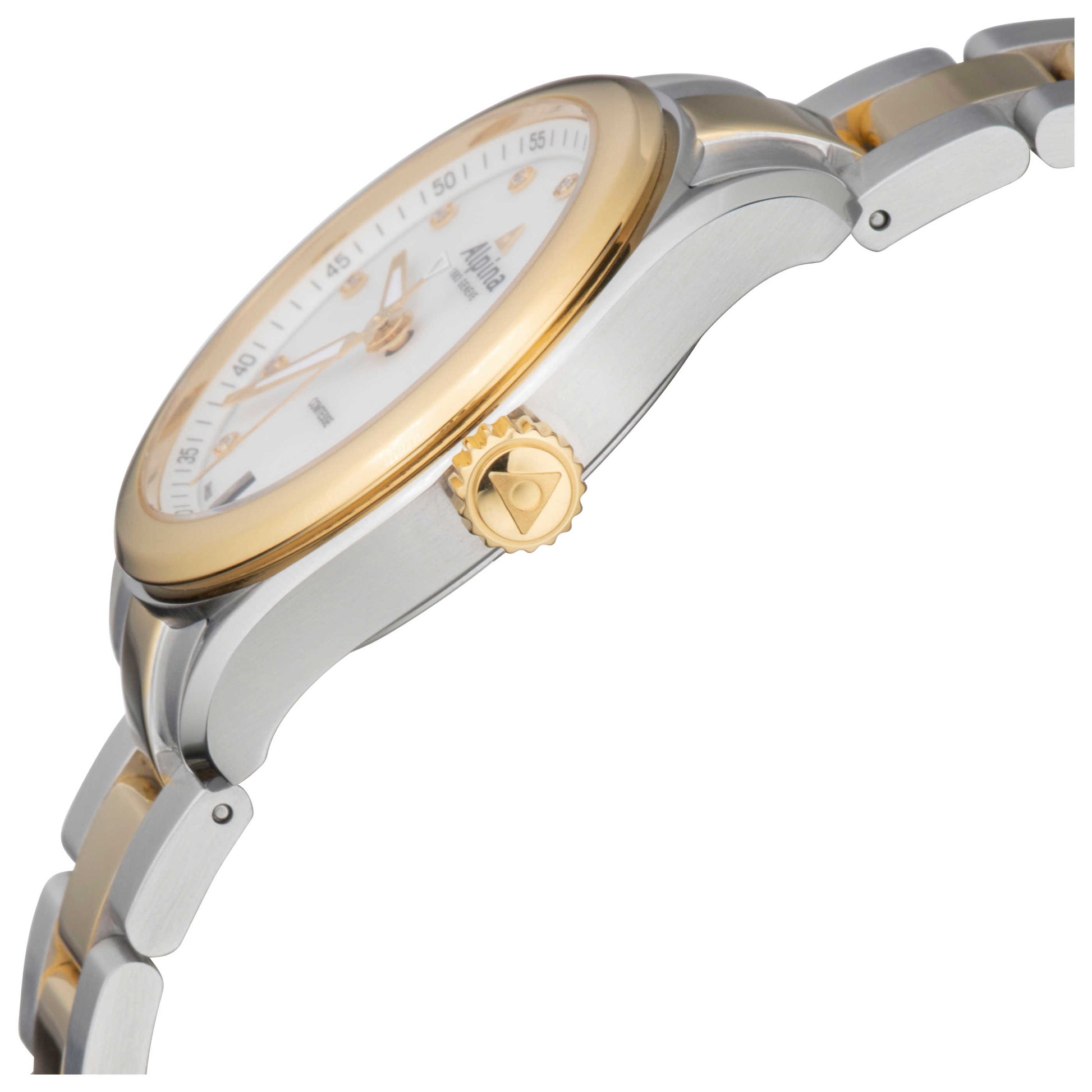 Back view of Alpina Comtesse Women's Quartz Watch AL-240MPWD2C3B
