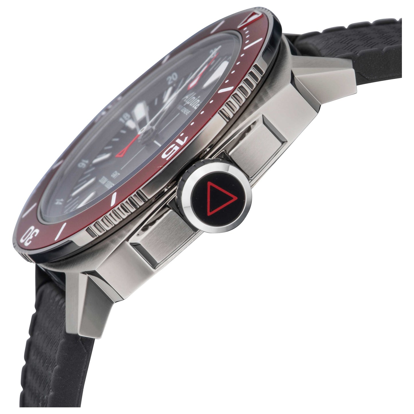 Alpina Seastrong Diver GMT Men's Quartz Watch AL-247LGBRG4TV6 - Image #2