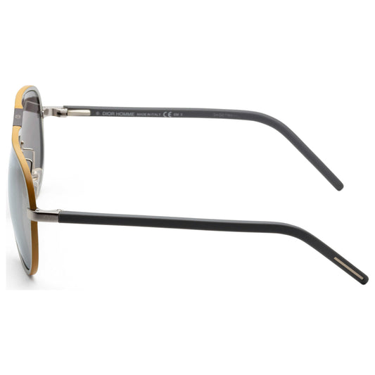 Left view of Christian Dior Homme AL Men's Sunglasses AL132S-0NLW-M3