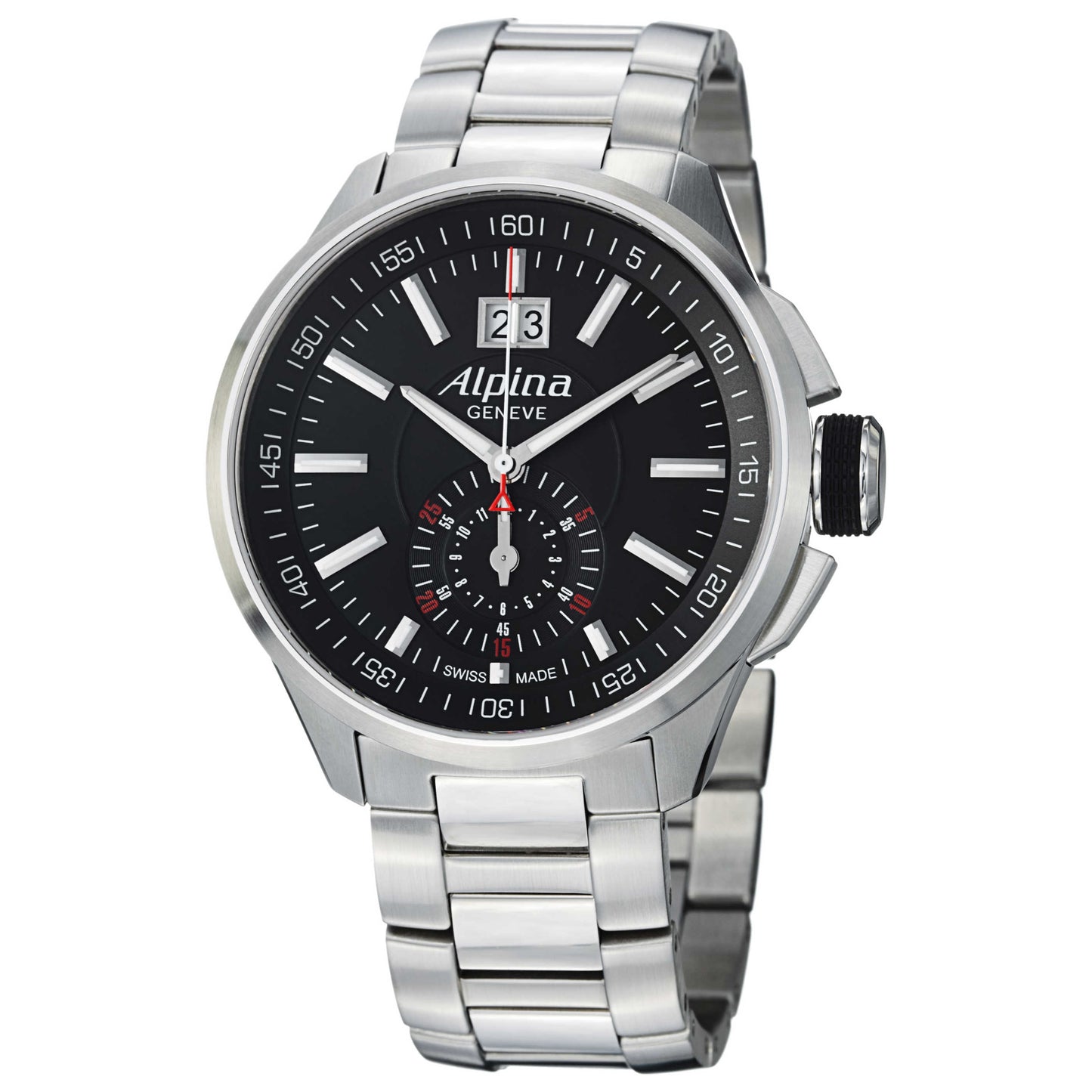 Front view of Alpina Racing Men's Quartz Watch AL353B5AR36B