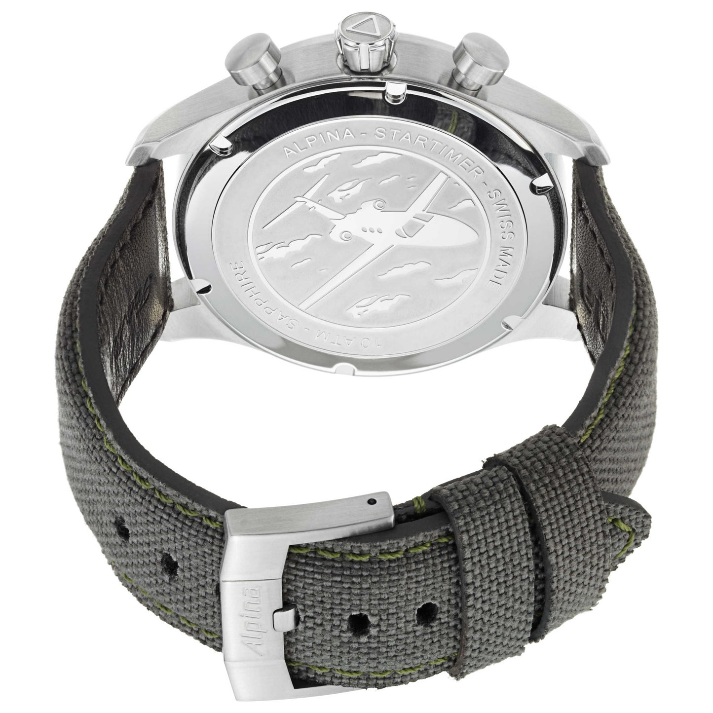 Alpina Startimer Pilot Men's Quartz Watch AL372B4S6 - Image #2