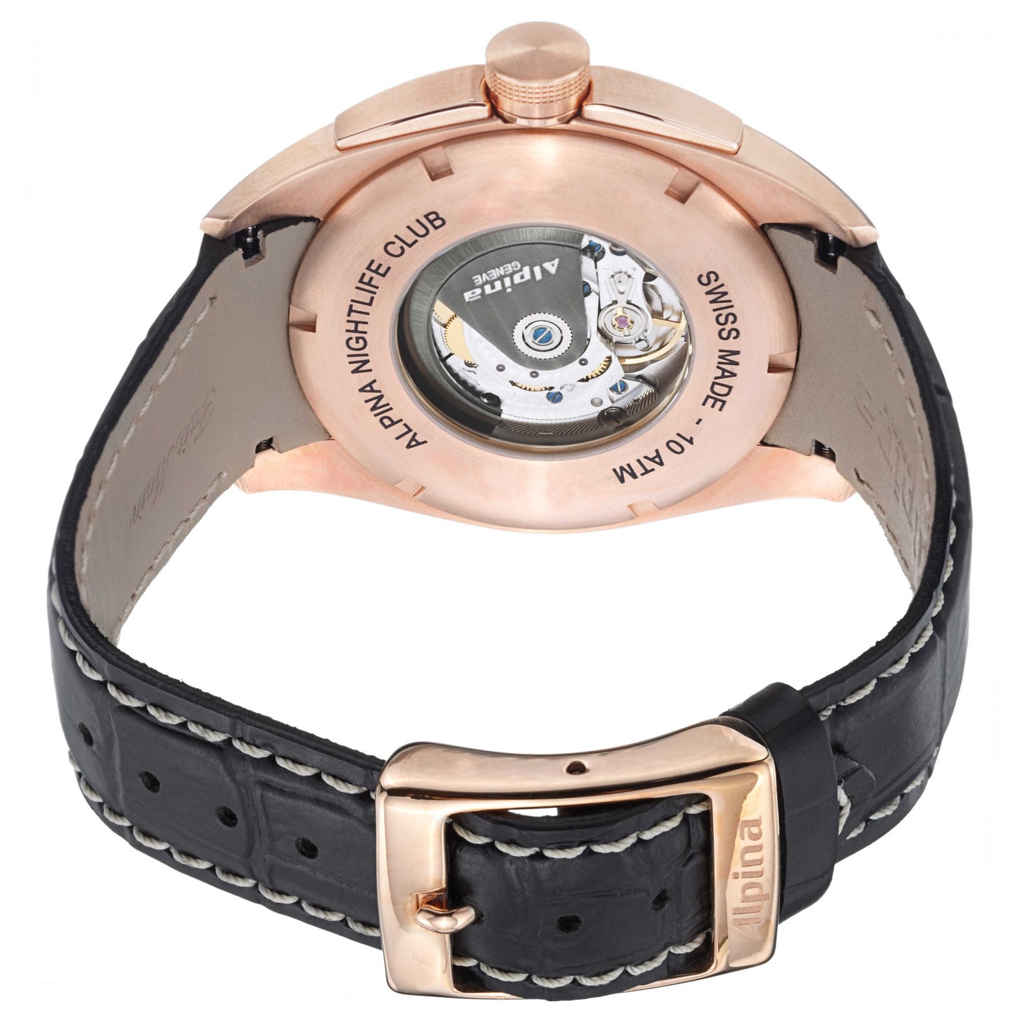 Alpina Club Men's Automatic Watch AL525B4RC4 - Image #2