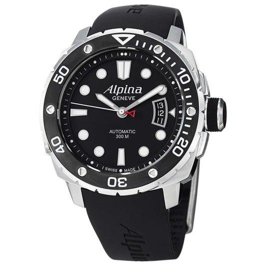 Front view of Alpina Extreme Diver Men's Automatic Watch AL525LB4V26