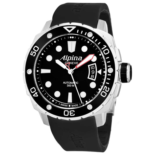 Front view of Alpina Extreme Diver Men's Automatic Watch AL525LB4V36