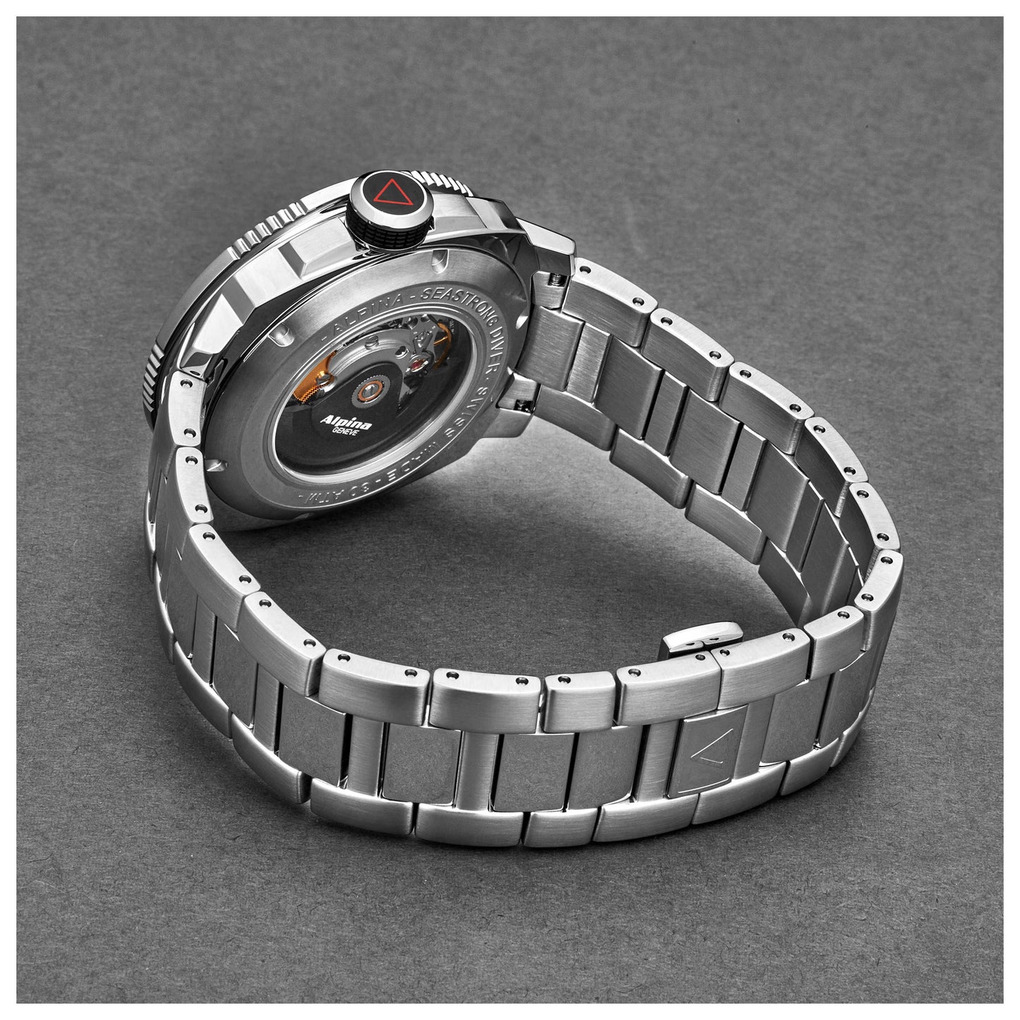 Alpina Seastrong Diver Men's Automatic Watch AL525LBN4V6B - Image #5