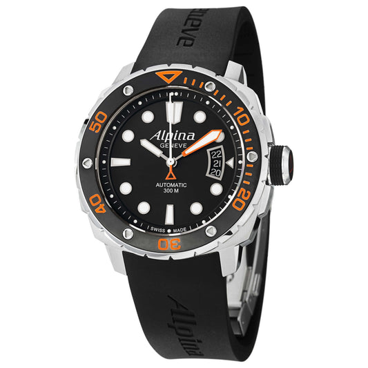 Front view of Alpina Extreme Diver Men's Automatic Watch AL525LBO4V26