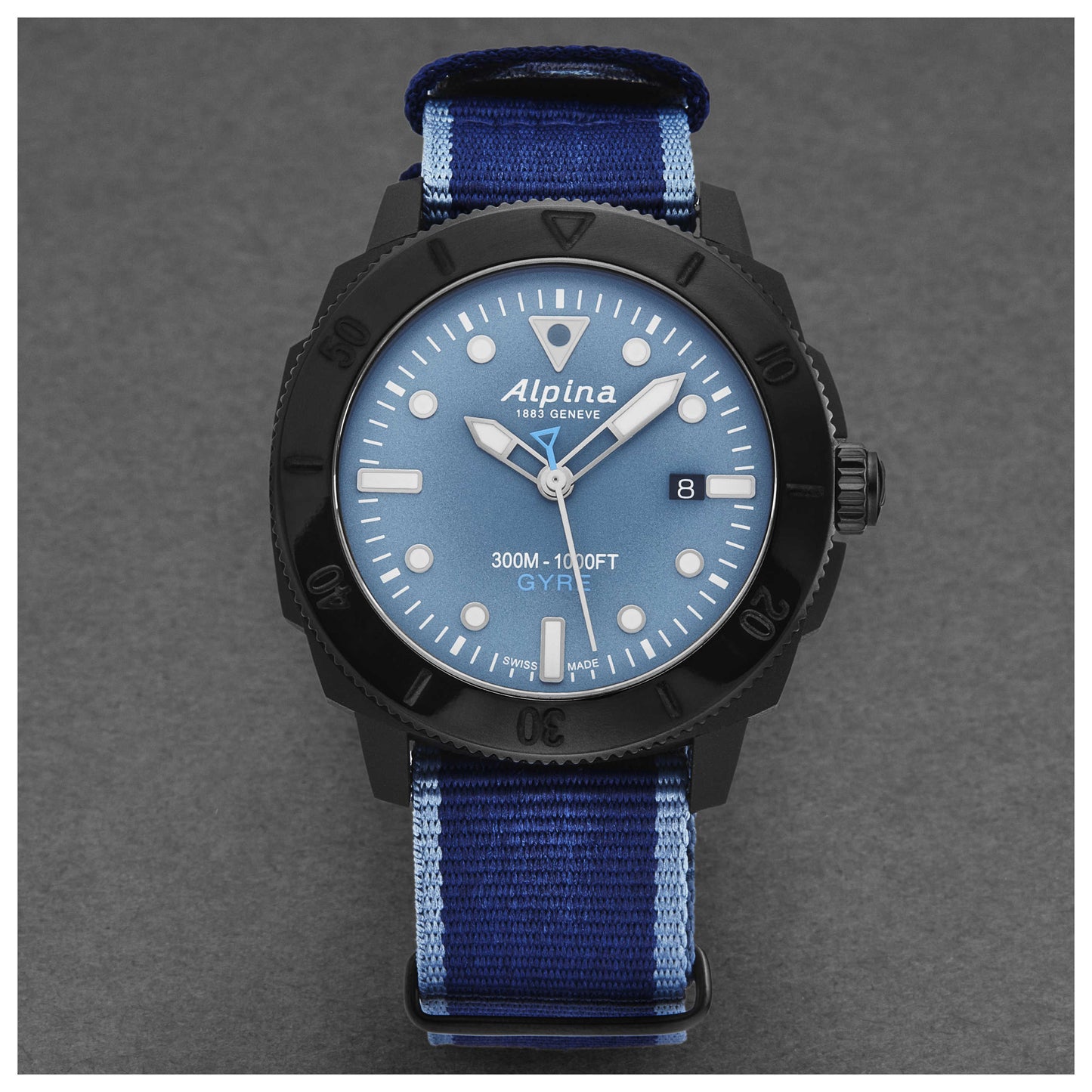 Alpina Seastrong Diver Men's Automatic Watch AL525LNB4VG6 - Image #5