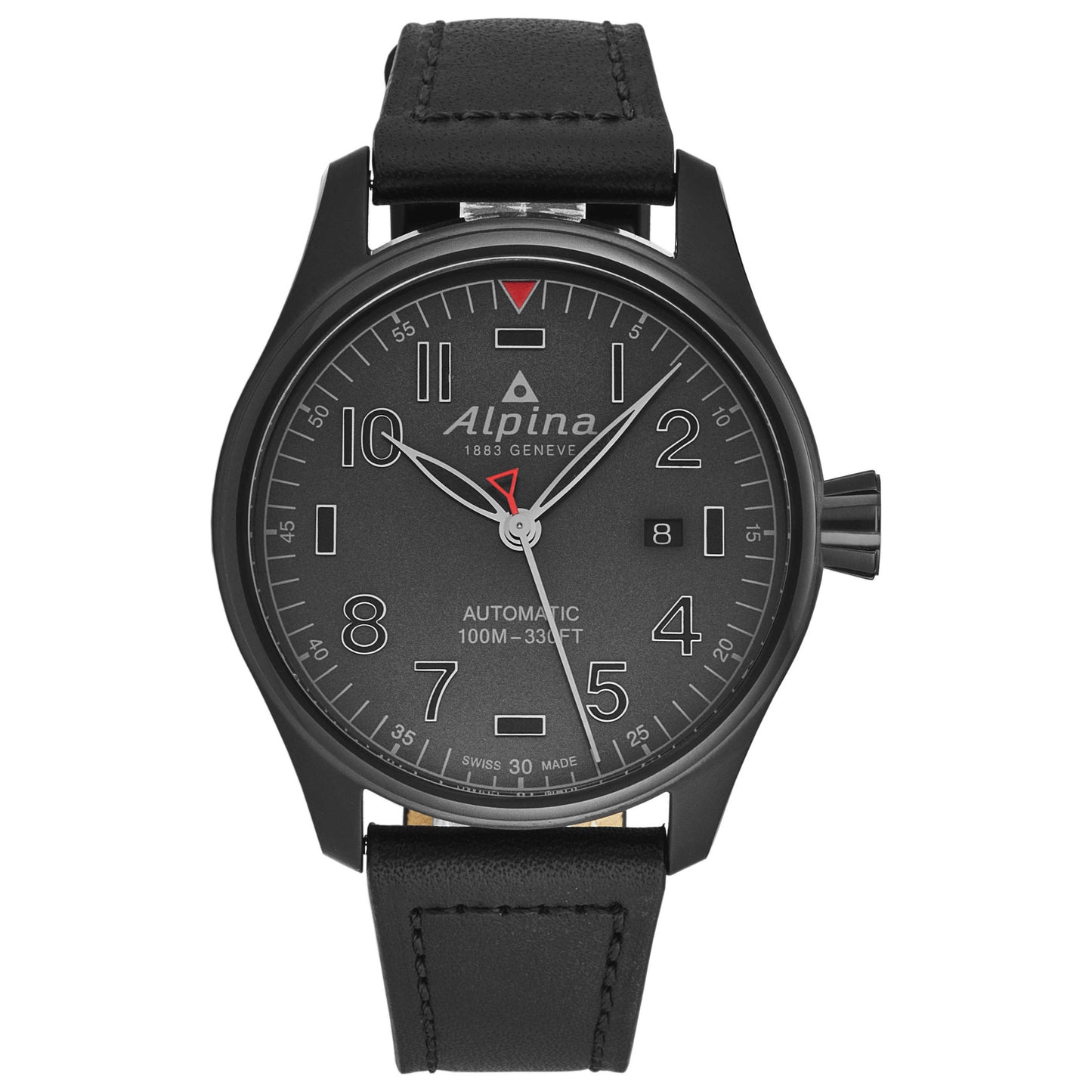 Front view of Alpina Startimer Pilot Men's Automatic Watch AL525NN4FBS6