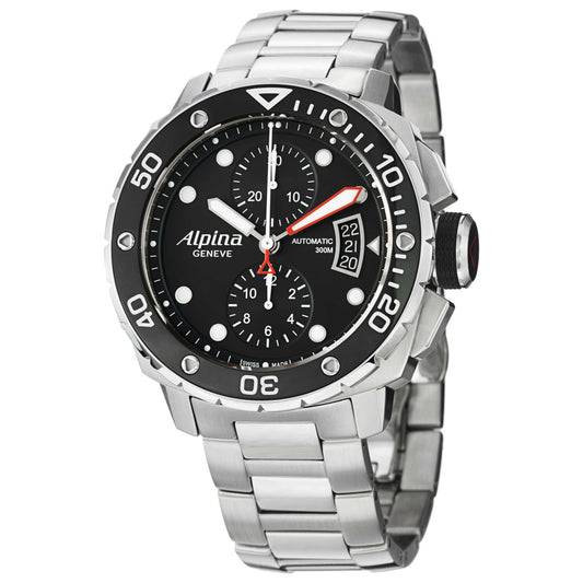 Front view of Alpina Extreme Diver Men's Automatic Watch AL725LB4V26B