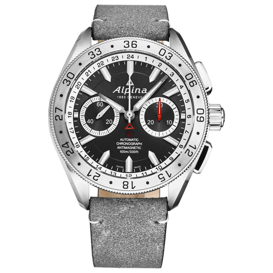 Front view of Alpina Alpiner Men's Automatic Watch AL860DGS5AQ6-BF