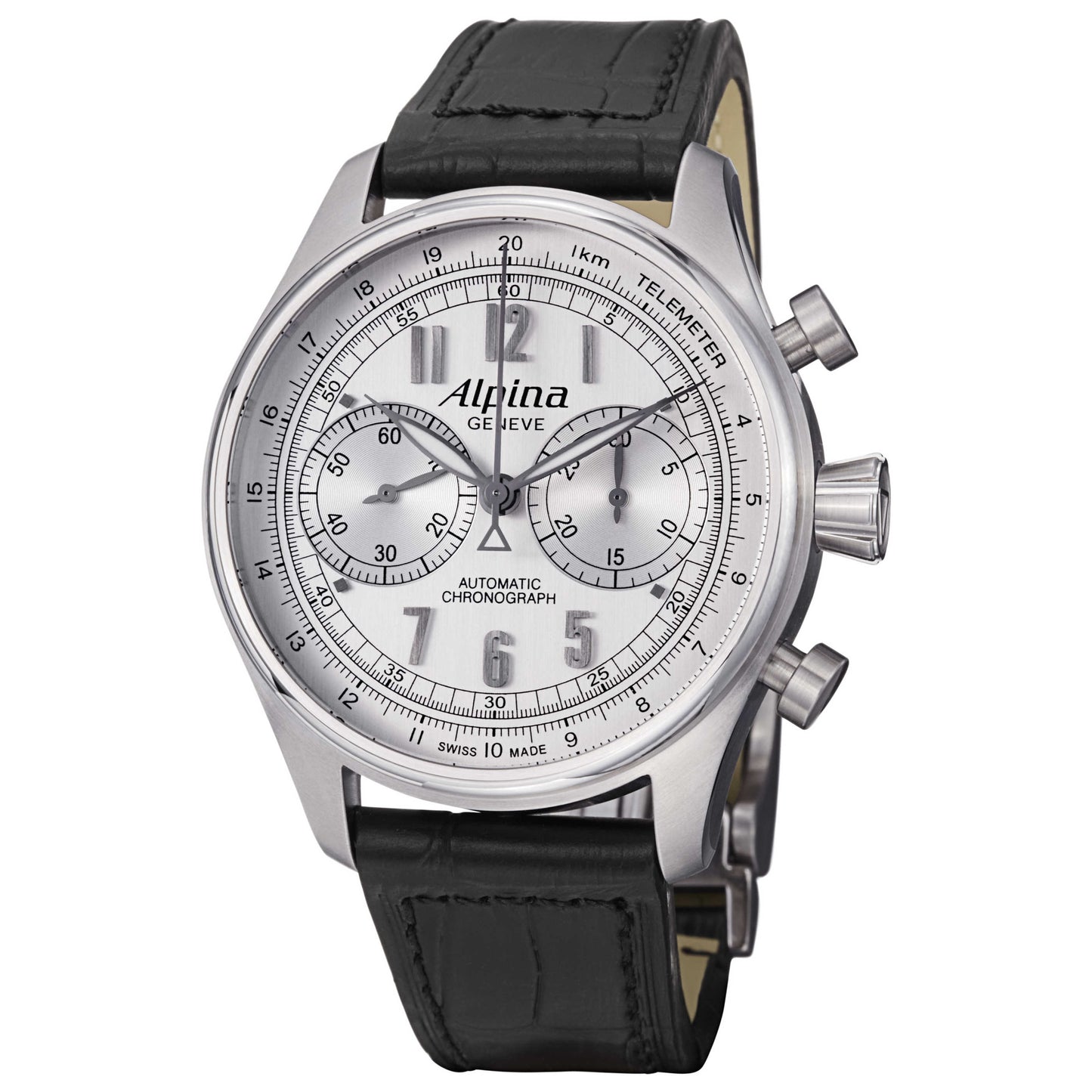 Front view of Alpina Aviation Men's Automatic Watch AL860SCP4S6