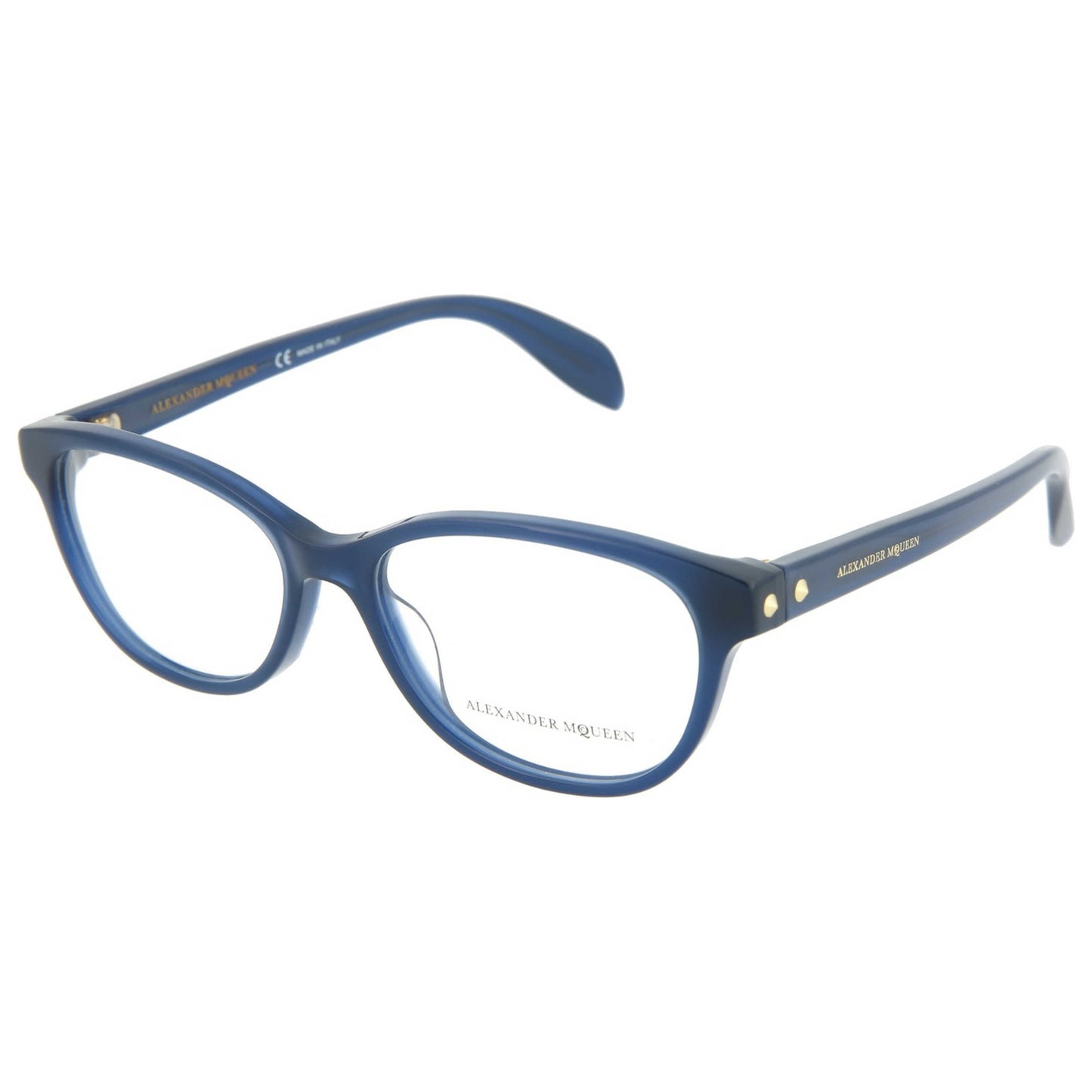 Front view of Alexander McQueen Core Women's Opticals AM0074O-30001328-004