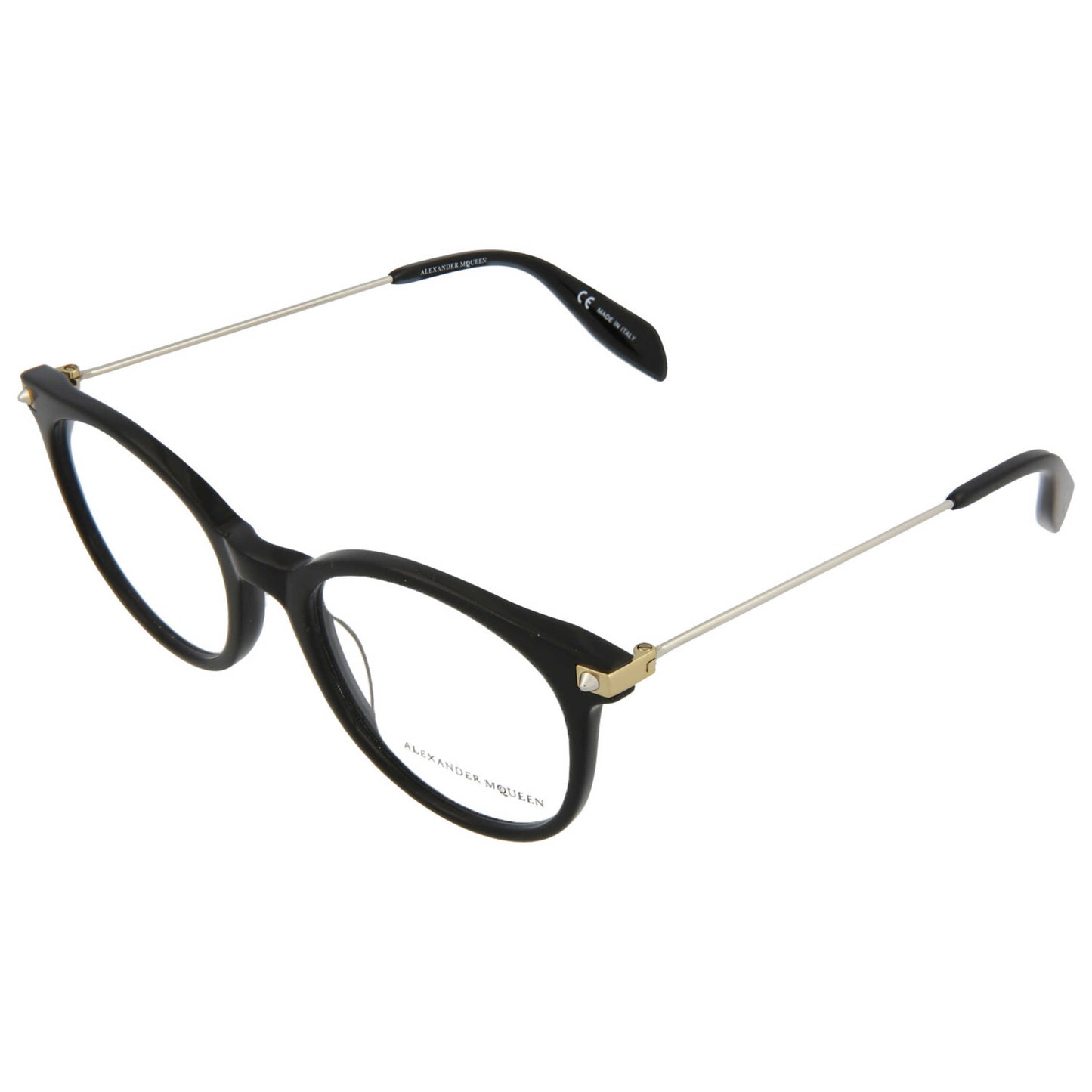 Front view of Alexander McQueen Fashion Unisex Opticals AM0093O-30001644001