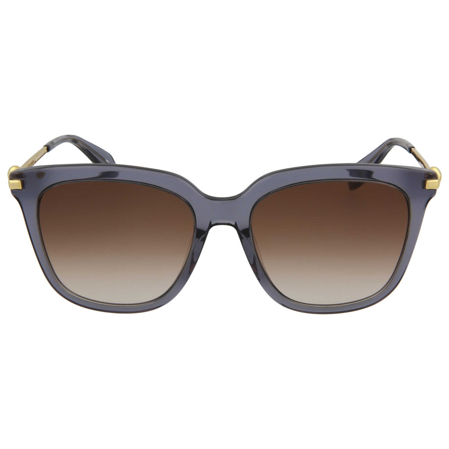 Front view of Alexander McQueen Fashion Women's Sunglasses AM0107S-30001838005