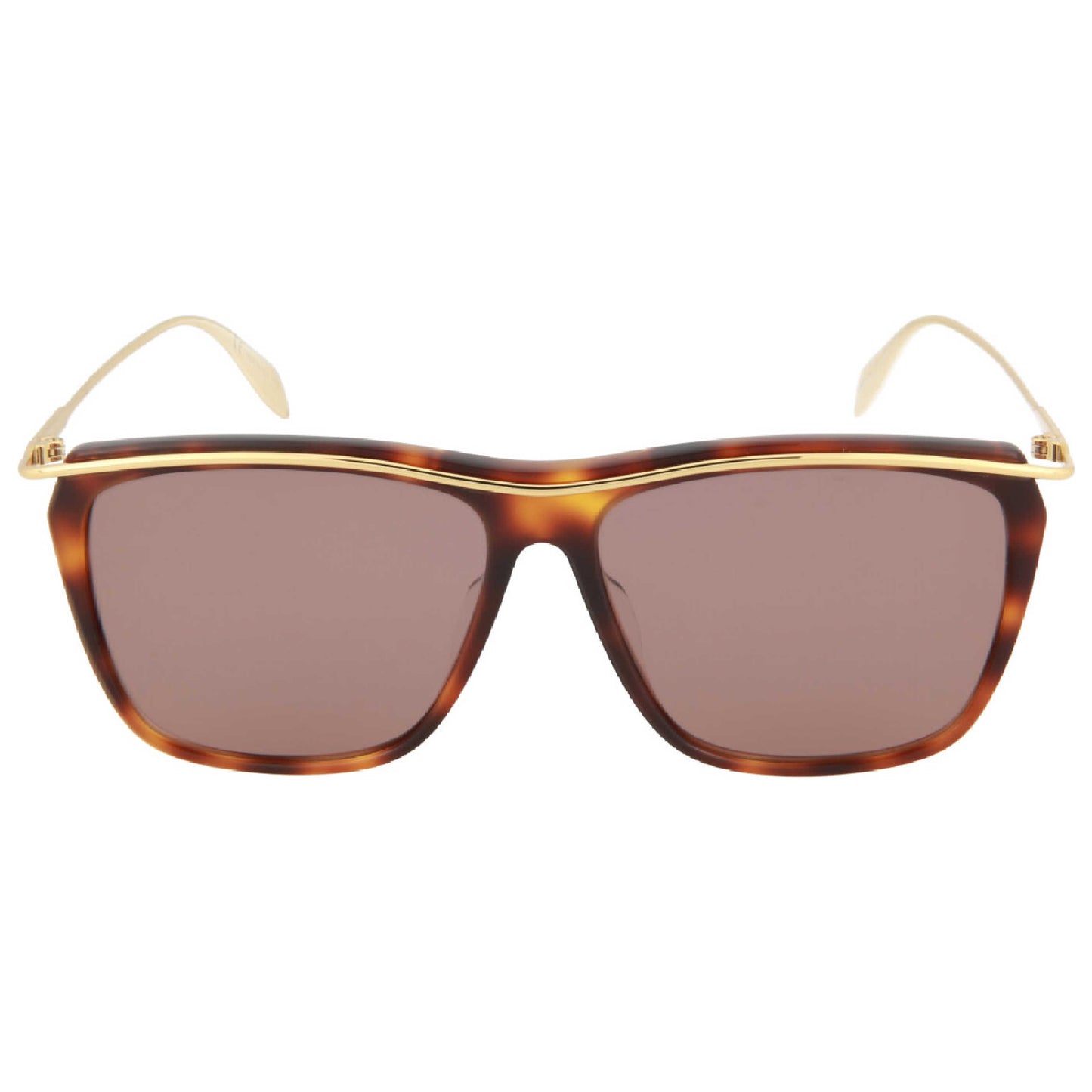 Front view of Alexander McQueen Fashion Men's Sunglasses AM0143SA-30002581001