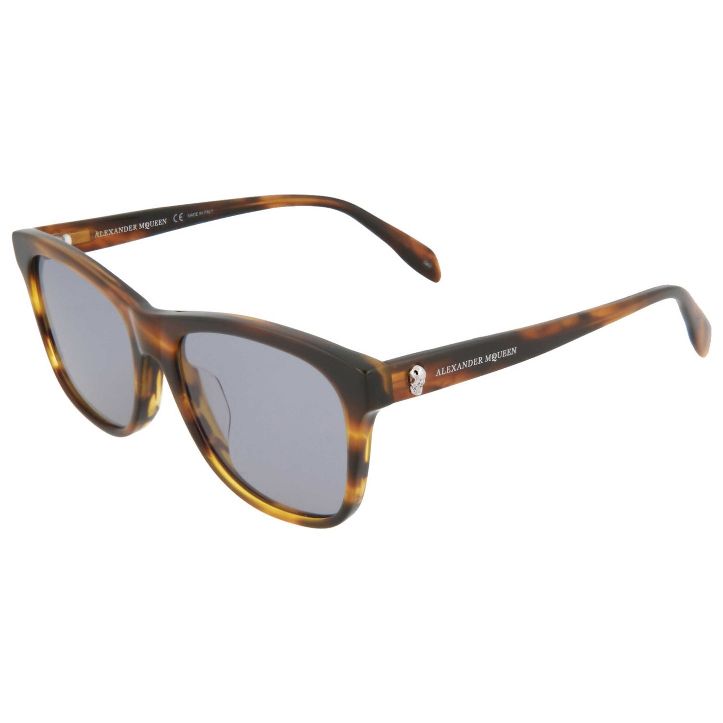 Front view of Alexander McQueen Unisex Sunglasses AM0158S-30006088-003