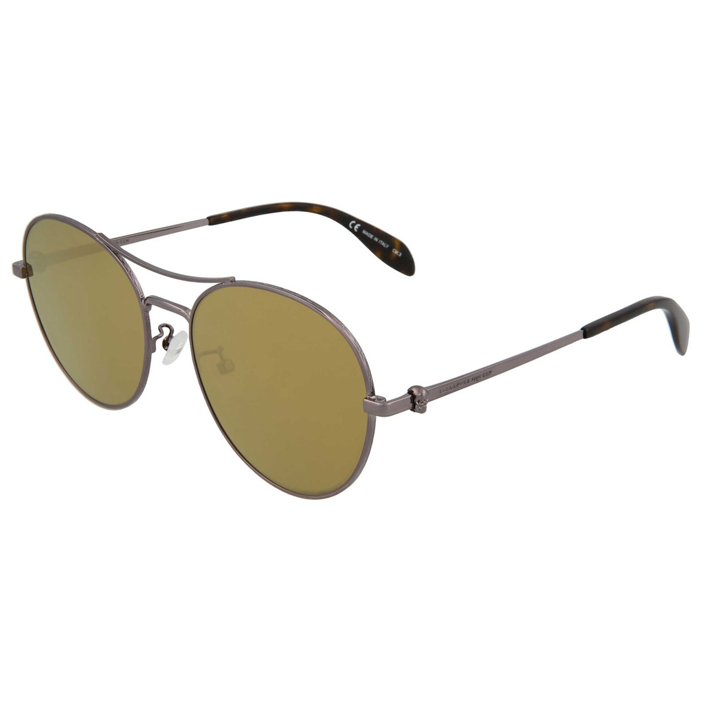 Alexander McQueen Fashion Unisex Sunglasses AM0174S-30006145004 - Image #3