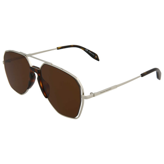 Alexander McQueen Fashion Men's Sunglasses AM0197S-30006878003 - Image #3