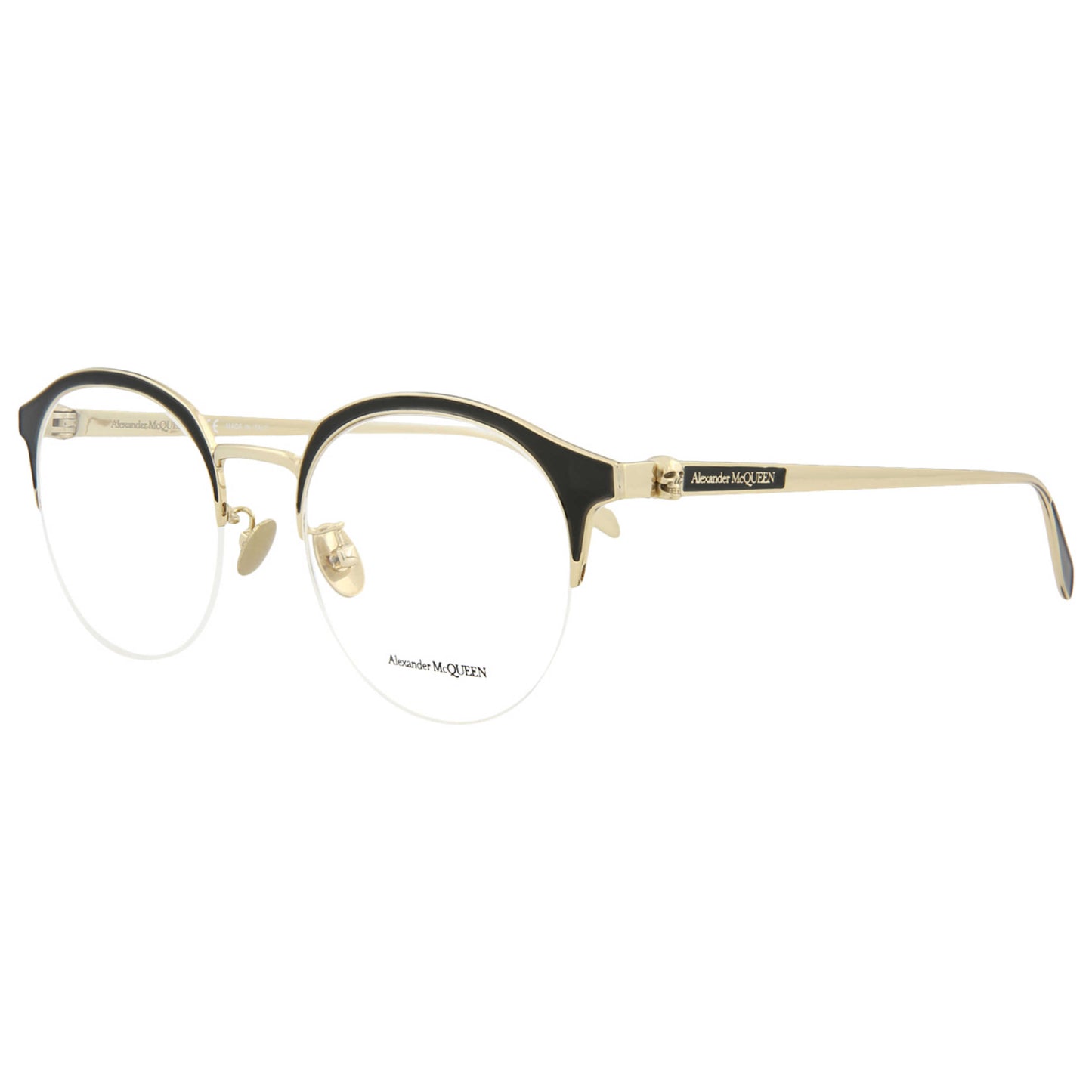 Front view of Alexander McQueen Fashion Men's Opticals AM0203OA-30007274-001