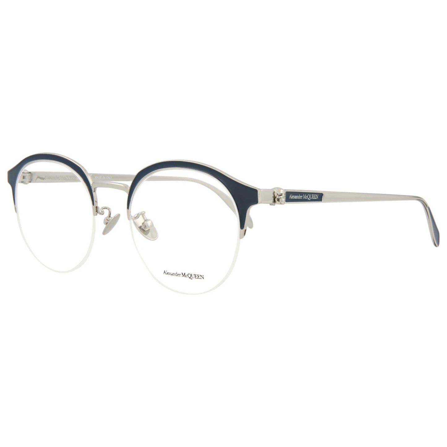 Front view of Alexander McQueen Fashion Men's Opticals AM0203OA-30007274-003