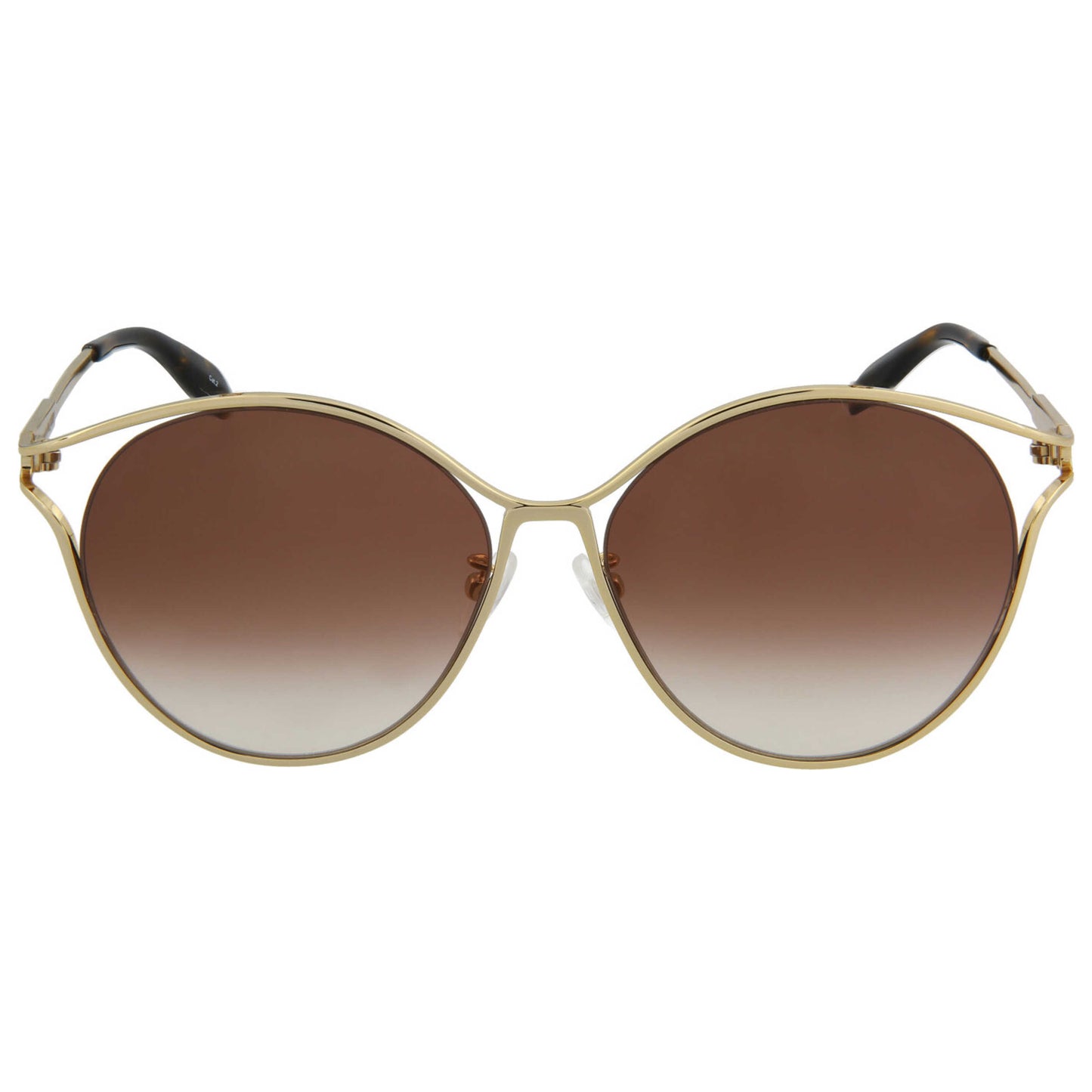 Front view of Alexander McQueen Fashion Women's Sunglasses AM0210SA-30007025002