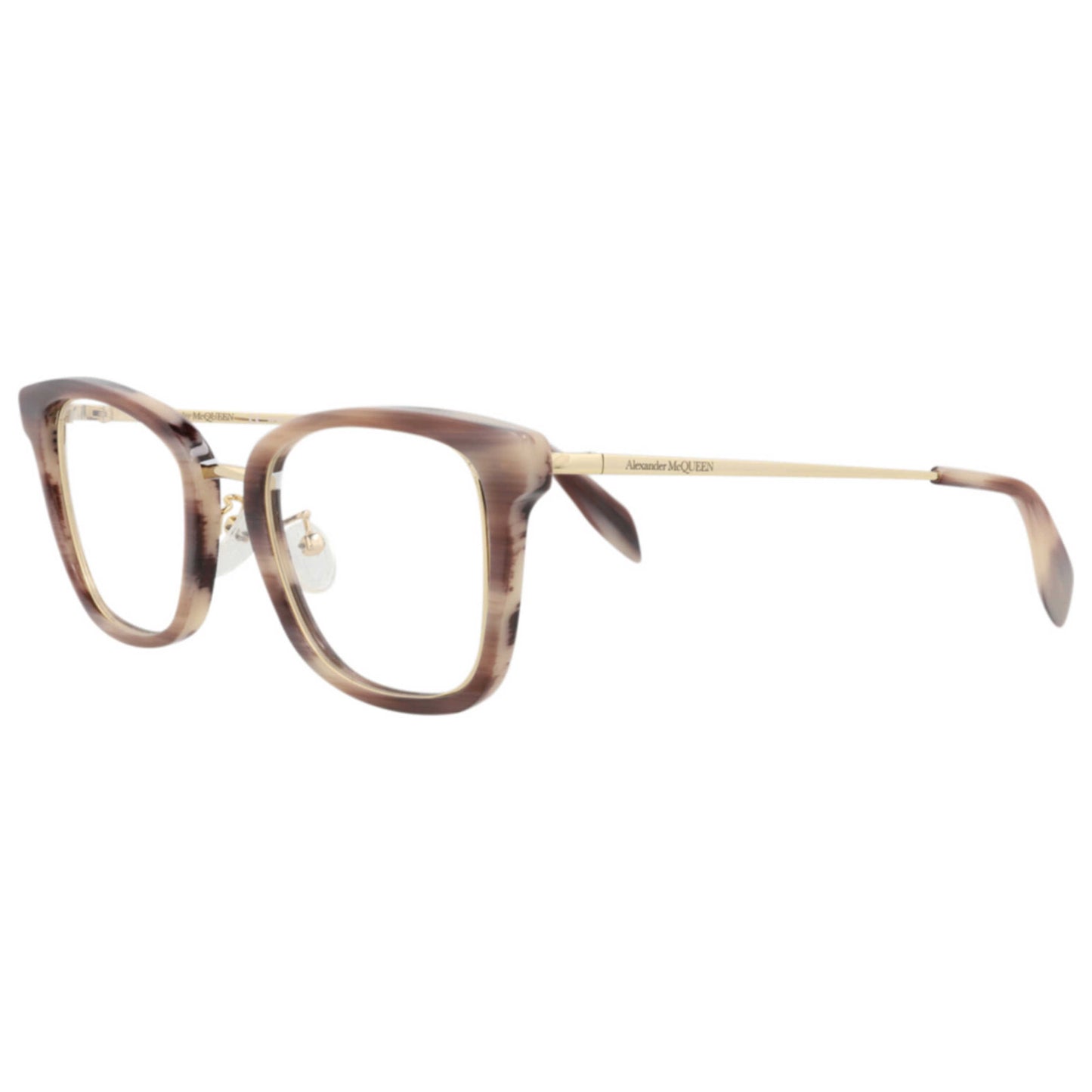 Front view of Alexander McQueen Women's Opticals AM0225O-30008068-003