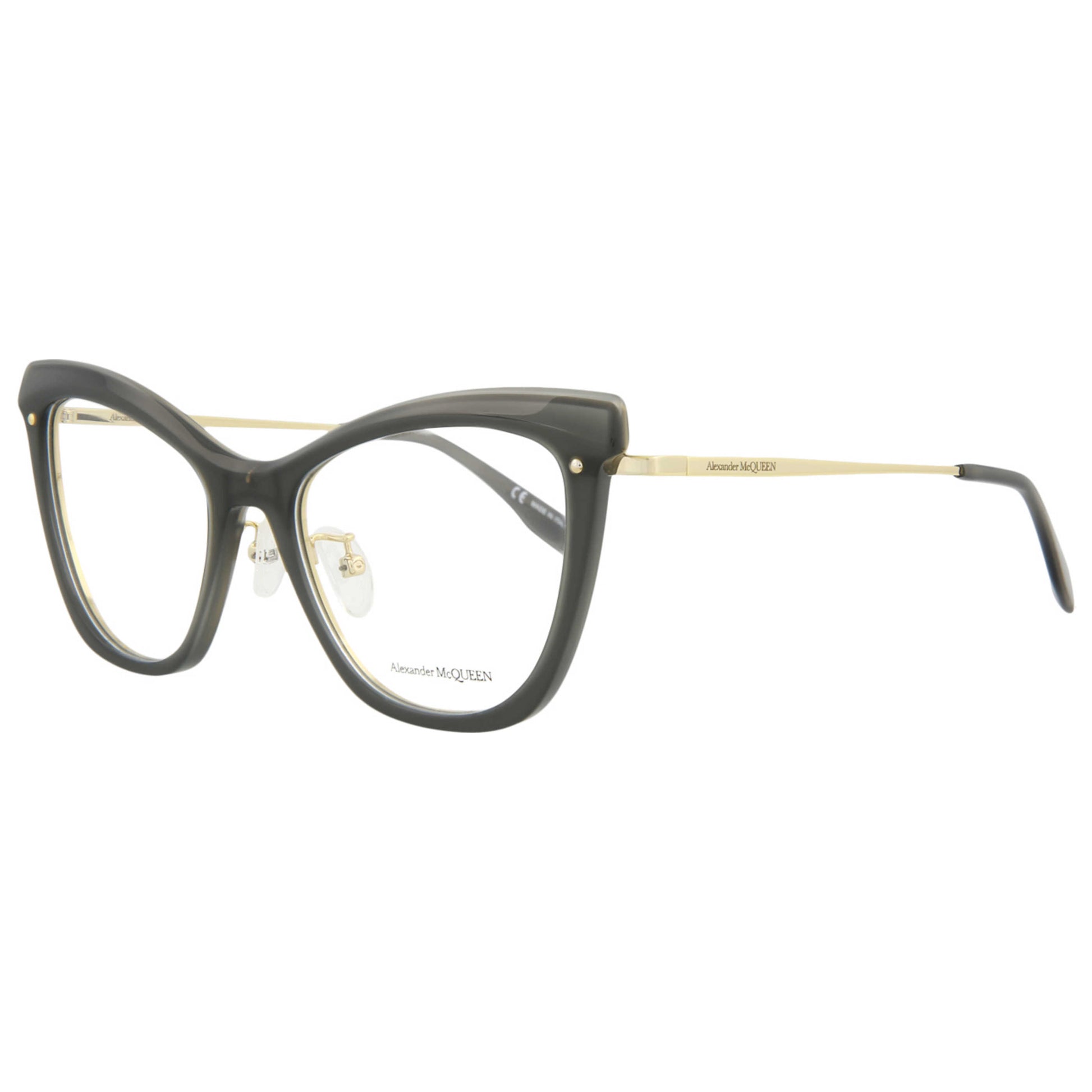 Front view of Alexander McQueen Fashion Women's Opticals AM0265O-30008684-001