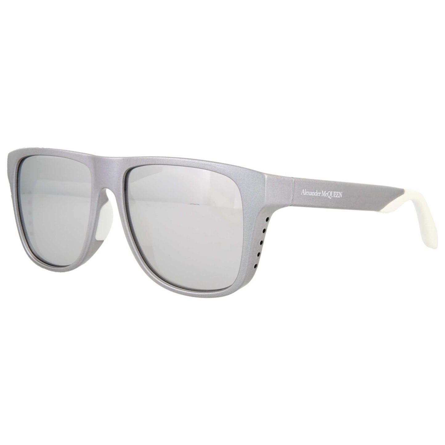 Front view of Alexander McQueen Core Unisex Sunglasses AM0292SA-30009429-004